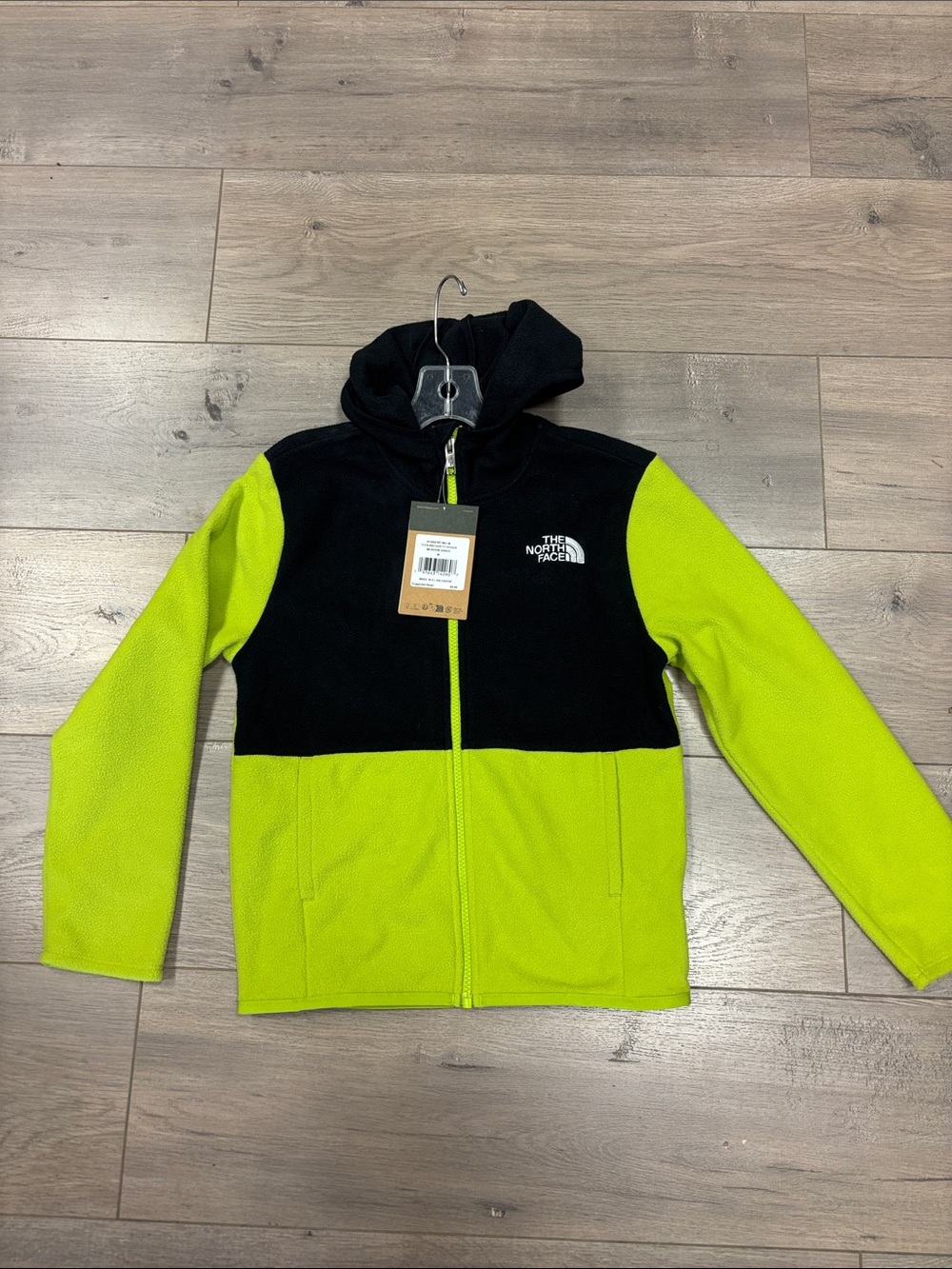 NWT The North Face Kids Hooded Fleece Jacket